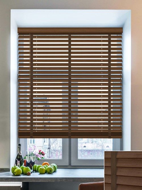 WOODEN & FAUX WOOD BLINDS